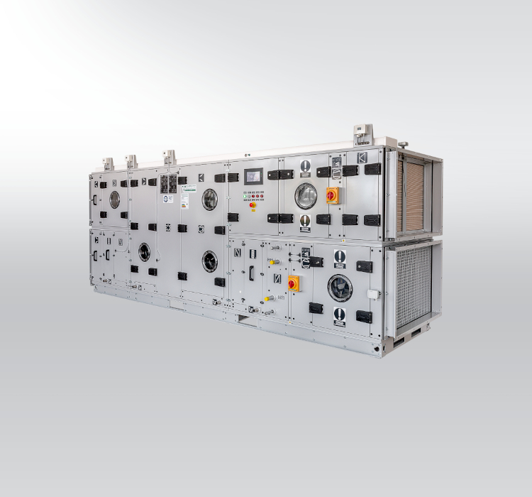 Centrales de traitement d´air MANDÍK avec pompe chaleur intégré